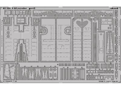  F-8J exterior 1/32 - Trumpeter - blaszki - zdjęcie 3