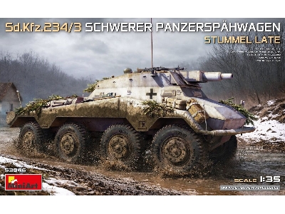 Sd.Kfz.234/3 Schwerer Panzerspahwagen Stummel Late - zdjęcie 1