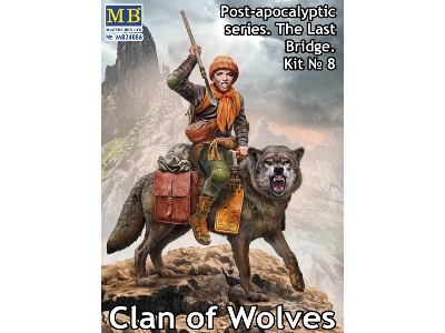 Post-apocalyptic Series. The Last Bridge. Kit No. 8 - Clan Of Wolves - zdjęcie 1