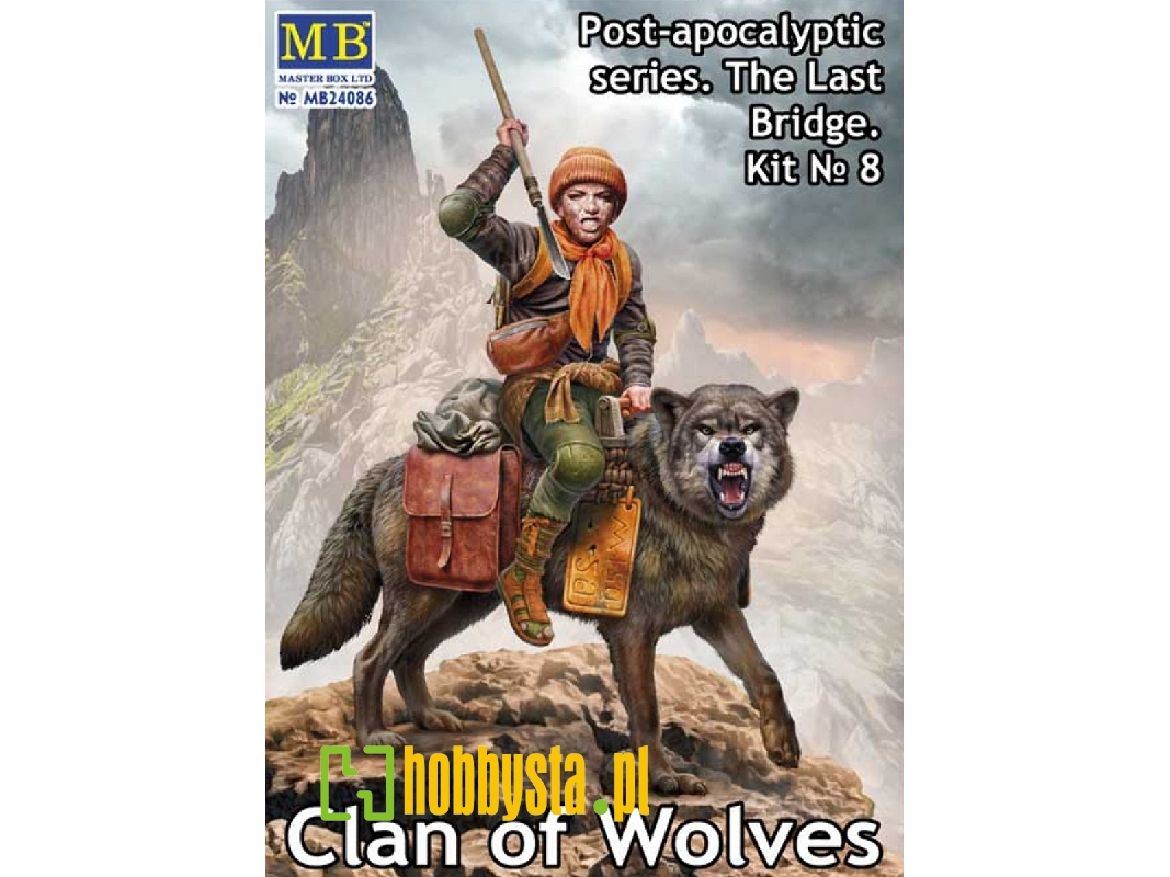 Post-apocalyptic Series. The Last Bridge. Kit No. 8 - Clan Of Wolves - zdjęcie 1