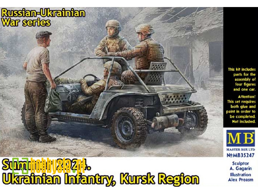 Russian-ukrainian War Series - Summer 2024. Ukrainian Infantry. Kursk Region - zdjęcie 1