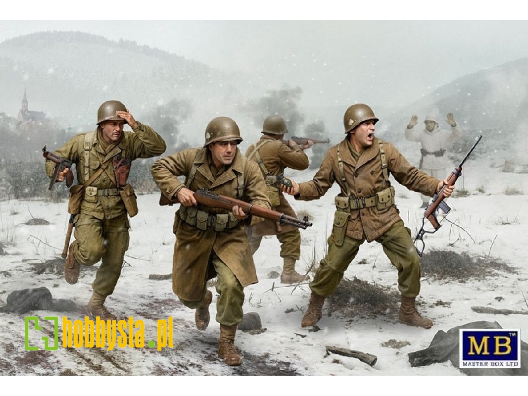 Us 101st Airborne Division - Bastogne, December 1944 (4 Figures) - zdjęcie 1