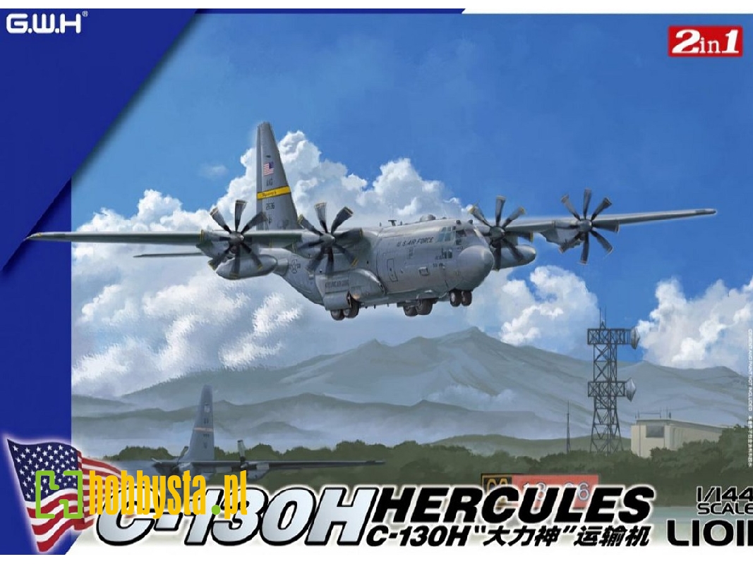 Usaf C-130h Hercules 2 In 1 - zdjęcie 1