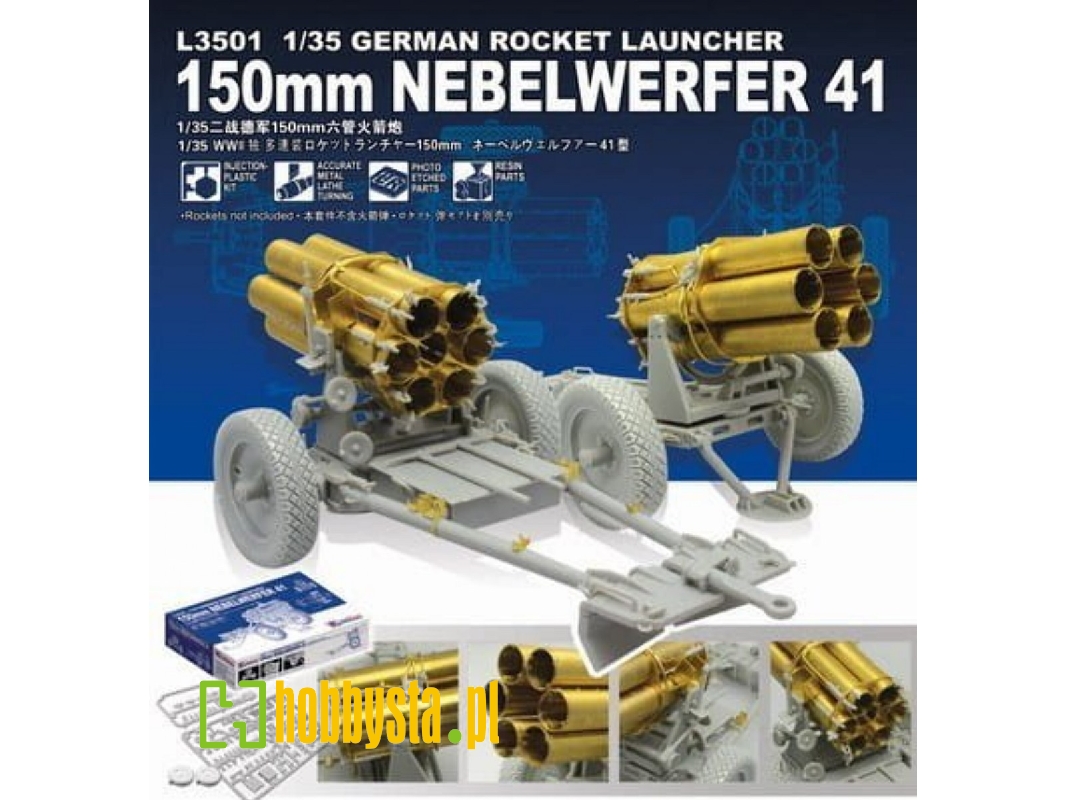 German Rocket Launcher 150mm Nebelwerfer 41 - zdjęcie 1