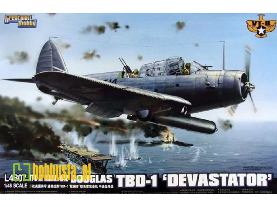 Vt-8 At Midway 1942 Douglas Tbd-1 'devastator' - zdjęcie 1
