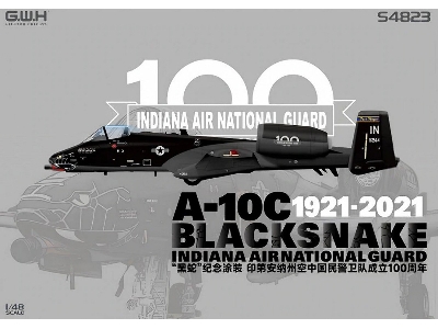 A-10c Blacksnake Indiana Air National Guard 1921-2021 - zdjęcie 1