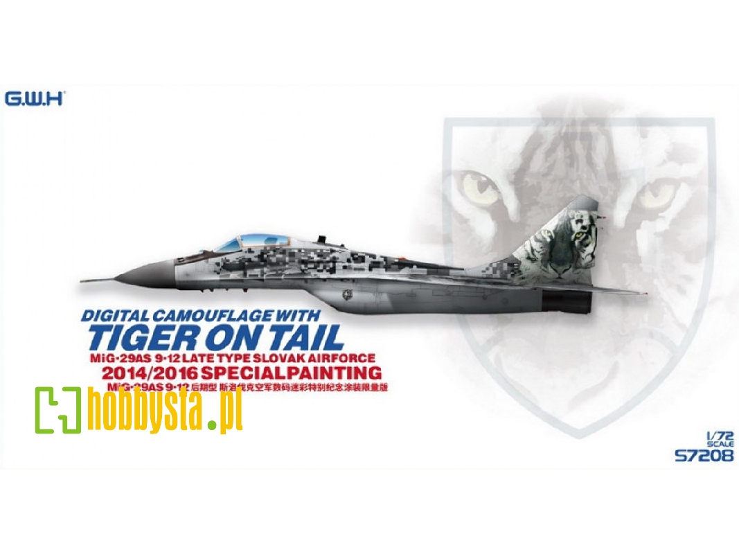 Mig-29as 9-12 Late Type - Slovak Airforce (2014/2016 Special Painting) - zdjęcie 1