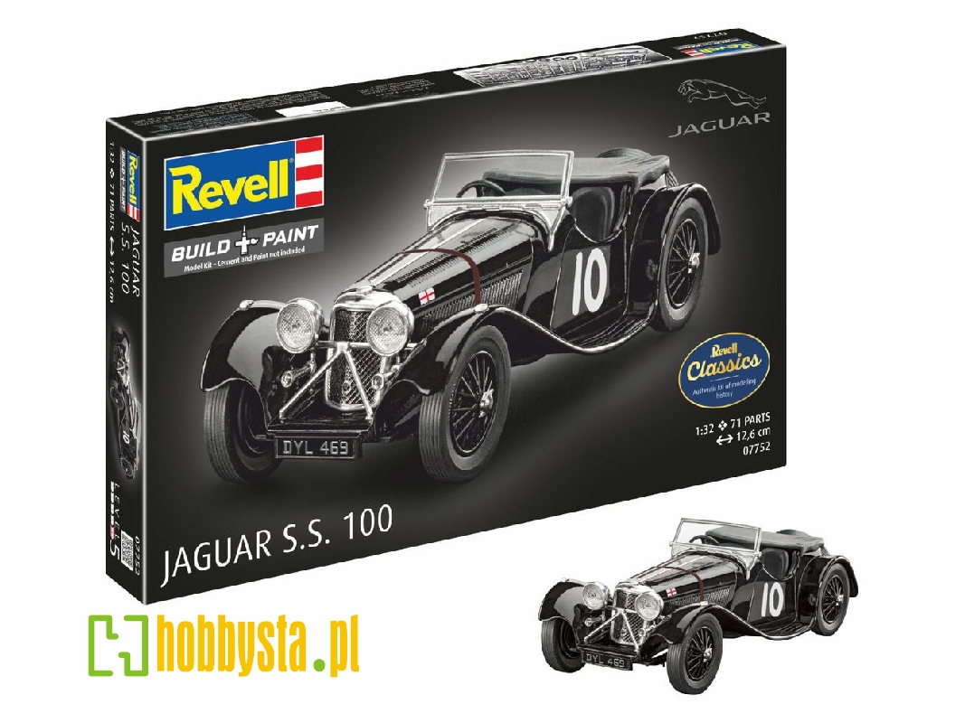Jaguar Ss 100 (Revell Classics) - zdjęcie 1