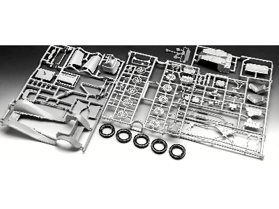 Jaguar Ss 100 (Revell Classics) - zdjęcie 8