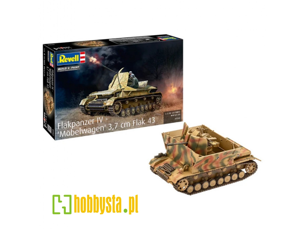 Flakpanzer Iv Möbelwagen 3,7 Cm Flak 43 - zdjęcie 1