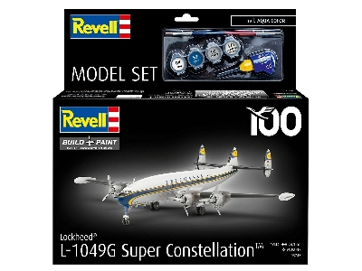 Lockheed L-1049 G Super Constellation Lufthansa - Model Set - zdjęcie 2