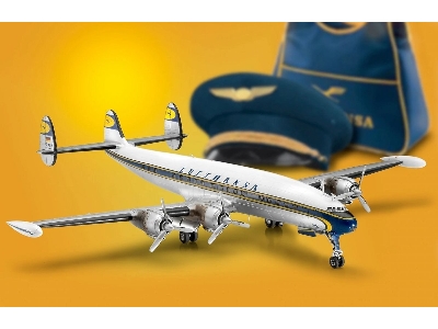 Lockheed L-1049 G Super Constellation Lufthansa - Model Set - zdjęcie 3