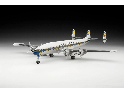 Lockheed L-1049 G Super Constellation Lufthansa - Model Set - zdjęcie 4
