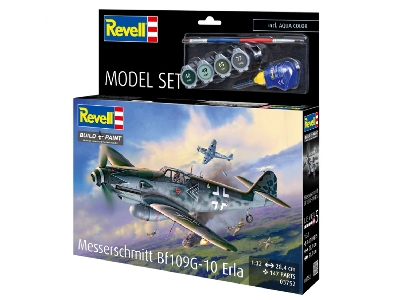 Messerschmitt Bf-109 G-10 Erla - Model Set - zdjęcie 3