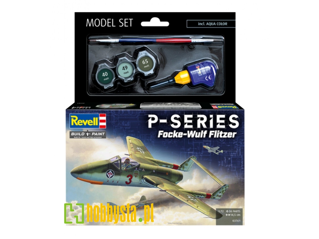Focke-wulf Tl Jager Flitzer / P-series - Model Set - zdjęcie 1
