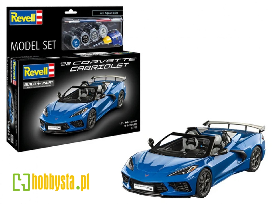 Corvette C8 Cabriolet - Model Set - zdjęcie 1