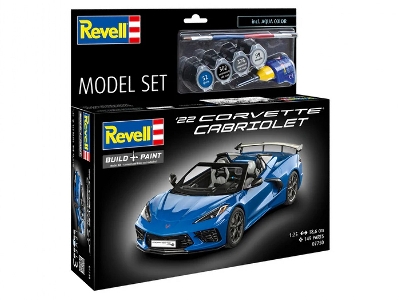 Corvette C8 Cabriolet - Model Set - zdjęcie 2