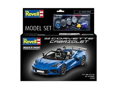 Corvette C8 Cabriolet - Model Set - zdjęcie 3