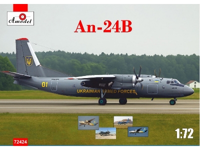 Antonov An-24 B Ukrainian Air Forces - zdjęcie 1