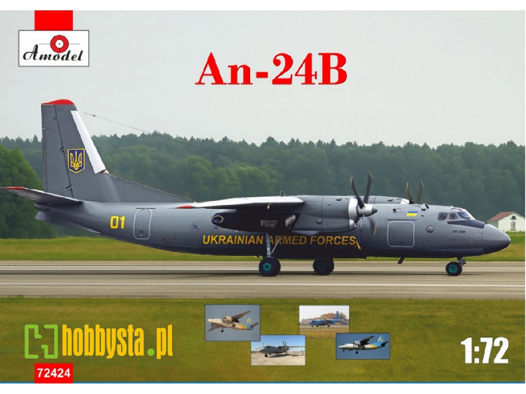 Antonov An-24 B Ukrainian Air Forces - zdjęcie 1