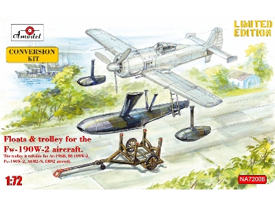 Floats & Trolley For Fw-190 W-2 Fighter - zdjęcie 1