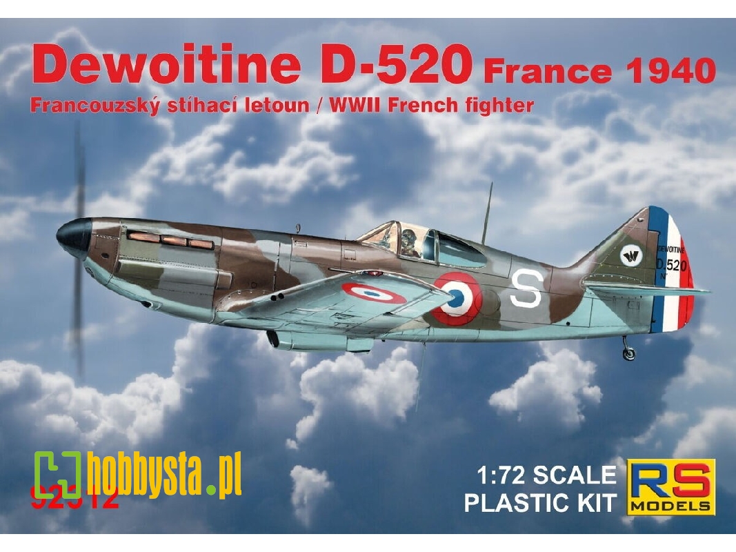 Dewoitine D-520 - France 1940 - zdjęcie 1