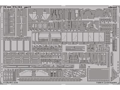  F/ A-18A S. A. 1/72 - Academy Minicraft - blaszki - zdjęcie 2