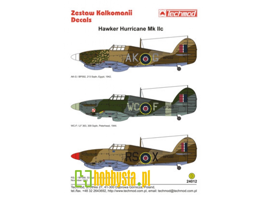 Hawker Hurricane IIc - zdjęcie 1