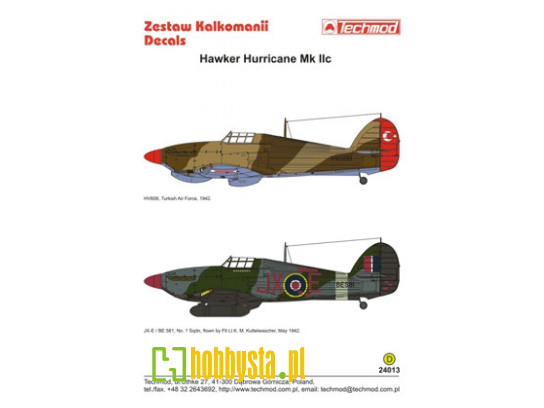 Hawker Hurricane IIc - zdjęcie 1