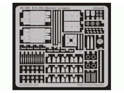  F/ A-18A weapon 1/48 - Hobby Boss - blaszki - zdjęcie 1