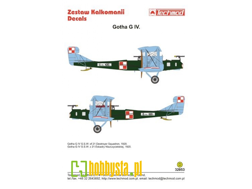 Gotha G IV - zdjęcie 1