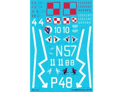 Pzl P-11c Decal Set - zdjęcie 1