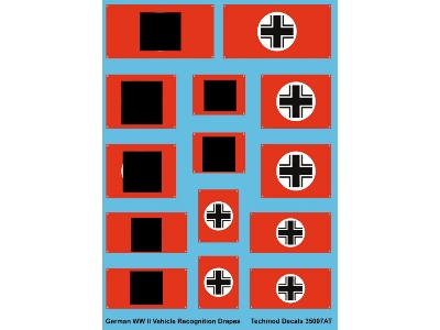 German Wwii Vehicle Recognition Drapes - zdjęcie 1