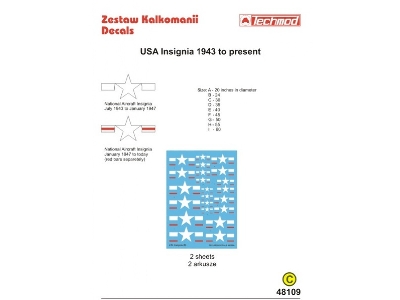 U.S. Insignia 1943 To Present - zdjęcie 1