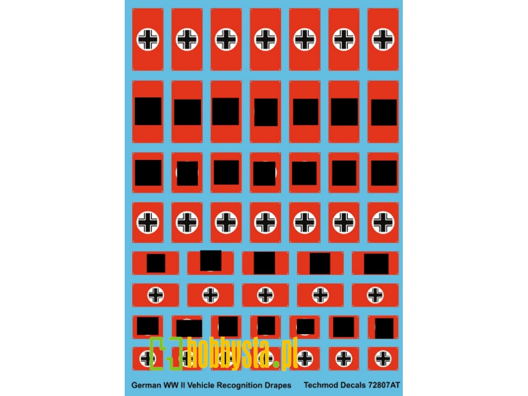 German Wwii Vehicle Recognition Drapes - zdjęcie 1