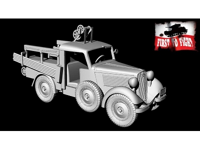 Polski Fiat 508/518 ciÄ…gnik telefoniczny - zdjÄ™cie 2