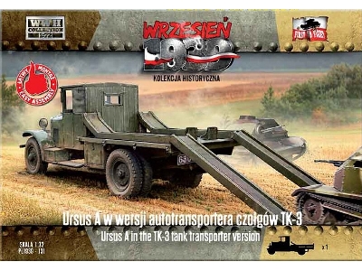 Ursus A w wersji autotransportera czołgów TK-3 - zdjęcie 1