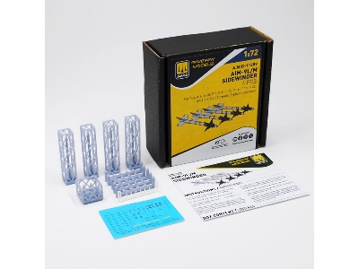 Aim-9 L/M Sidewinder (4 Pcs / 3d-printed) - zdjęcie 2