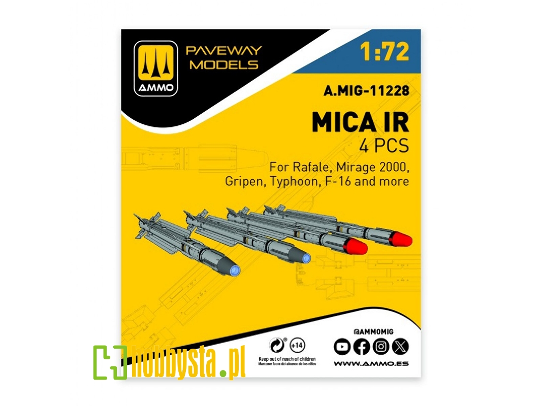 Mica Ir (4 Pcs / 3d-printed) - zdjęcie 1