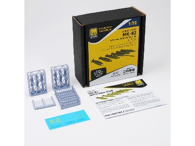 Mk.82 With Mau-93/B Conical Fin (6 Pcs / 3d-printed) - zdjęcie 2