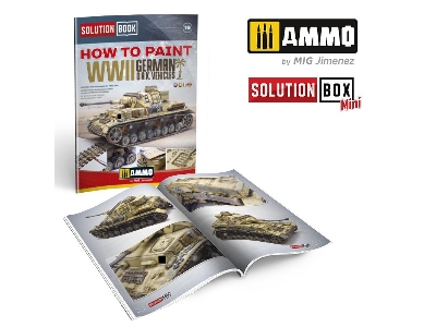 Solution Book 19 - How To Paint Wwii German Dak Vehicles (Multilingual) - zdjęcie 2