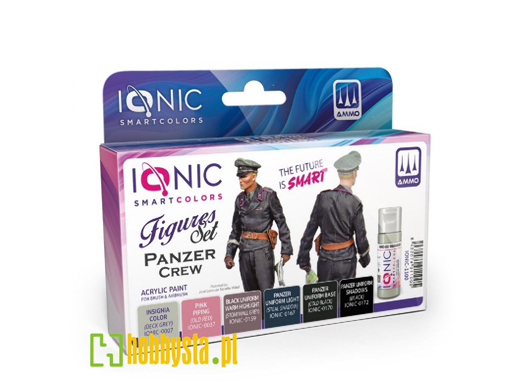 Ionic-1100 Wwii Panzer Crew Black Uniform - zdjęcie 1