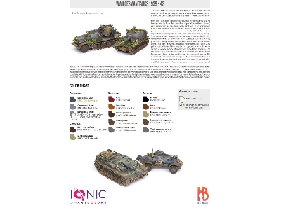 Ionic-1213 German Wwii Tanks 1939 -1942 - zdjęcie 2