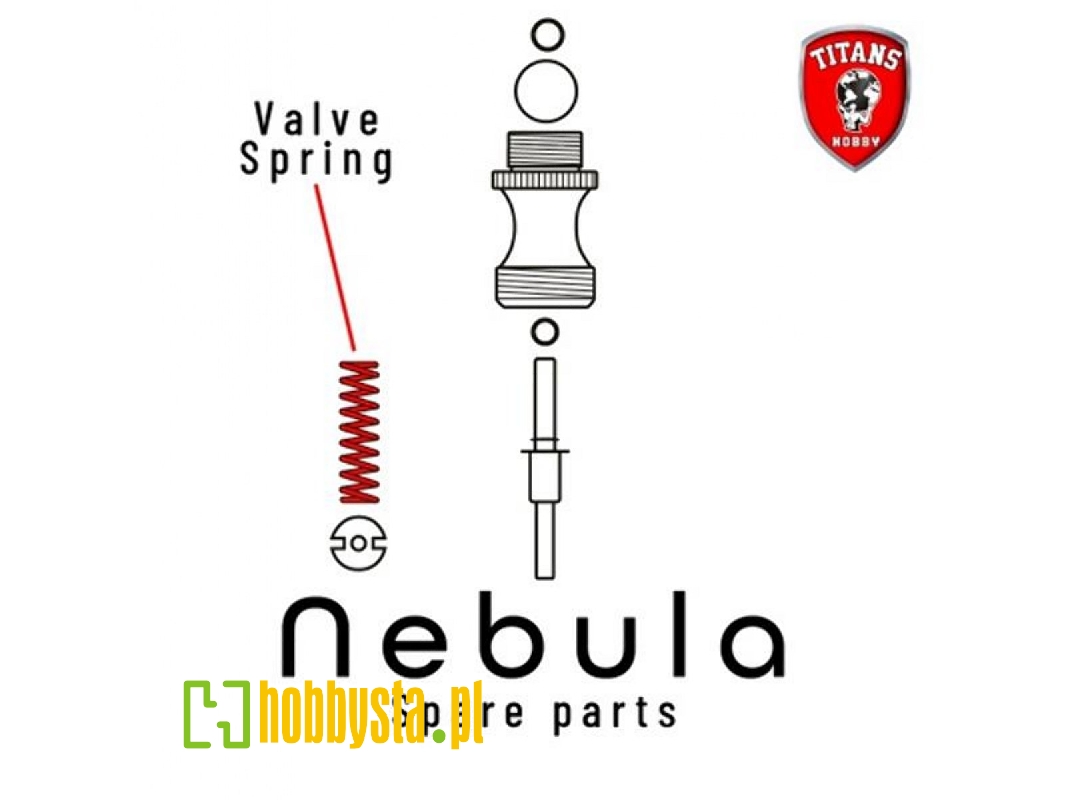 Valve Spring For Nebula Airbrush (Part 27) - zdjęcie 1
