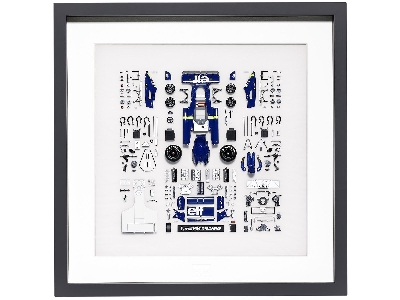 Tyrrell P34 Six Wheeler 1976 Japan Gp - Parts Panel - zdjęcie 1