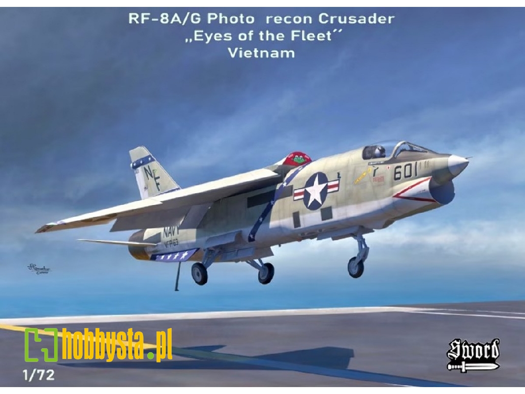 Rf-8 A/G Photo-recon Crusader "eyes Of The Fleet" Vietnam - zdjęcie 1