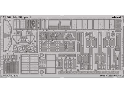  F/ A-18D S. A. 1/72 - Academy Minicraft - blaszki - zdjęcie 1