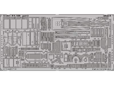  F/ A-18D S. A. 1/72 - Academy Minicraft - blaszki - zdjęcie 3