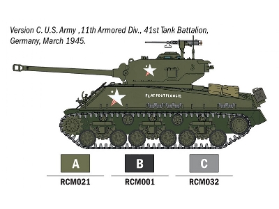 Sherman M4A3E8 Fury - zestaw z farbami - zdjęcie 5