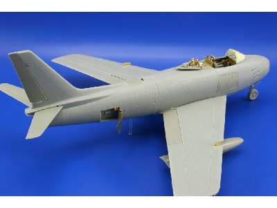  F-86F-30 exterior 1/32 - Kinetic - blaszki - zdjęcie 6